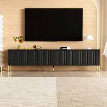 Television Stands & Entertainment Centers - Black - View 8