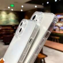 Funda de teléfono transparente compatible con Apple 16 15 14 12 13 11 Pro 8 7 SE Plus X XS Max, TPU, compatible con 17, 17 Pro, 17 Pro Max, con diseño de portada de - PTTM02 - Ver 8