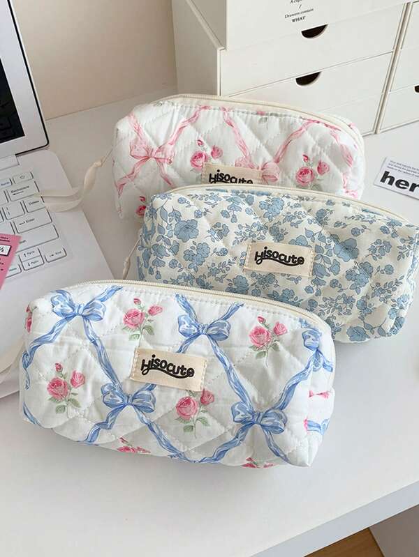 1PC Pencil Bag Pencil Case Pen Holder Coin Pouch Pen Simple Cosmetic Storage Bags Makeup Bag Office Stationery Organizer Pencil And Marker Cases,School Teacher Office Supplies Stuff,Bible Study Supplies Notebook Book