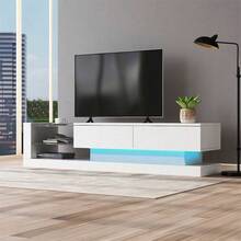 Television Stands & Entertainment Centers - White - View 2