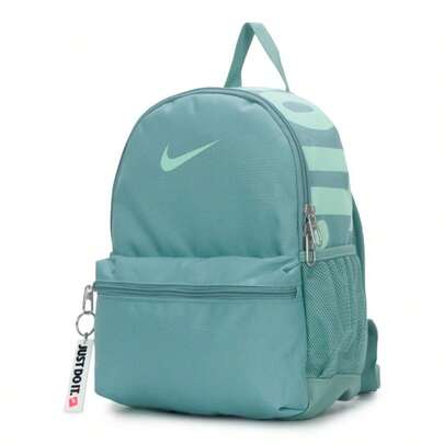 Nike Mochila para niños, bolsa escolar para estudiantes, bolsa casual con correas de hombro ajustables, adecuada para uso diario, al aire libre, viajes, deportes