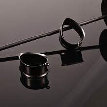 2 件 DIY 耳塞 不锈钢耳道塞 穿孔饰品 扩耳器 吊坠耳塞 男女通用 - 水滴DIY - 查看 19