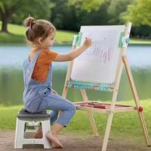 Taburete plegable portátil de plástico con asa, adecuado para exteriores, hogar, patio y múltiples escenarios, silla plegable, reposapiés, silla de pesca, silla de camping, silla de clase de invierno, silla de viaje, taburete de baño, taburete plegable compacto