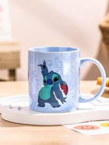 Disney 马克杯、牛奶杯、早餐杯、卡通学生陶瓷水杯、男女通用高品质陶瓷杯 - 彩色 - 查看 19