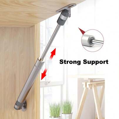 8Pcs Gas Strut Kitchen Cabinet Cupboard Door Hinges Blanket Toy Box Lid Gas Stay