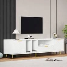 Television Stands & Entertainment Centers - White - View 3