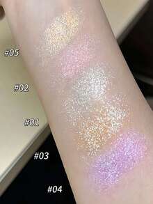 Cappuvini 1 件装珠光全身闪光喷雾、面部和肩部高光液 - 彩色 - 查看 6