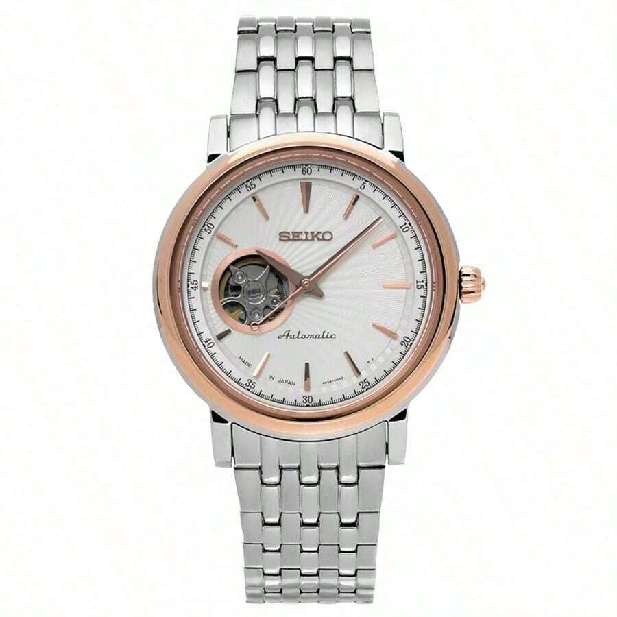 Seiko Men's Automatic Mechanical Watch SSA018J1 - White - View 1