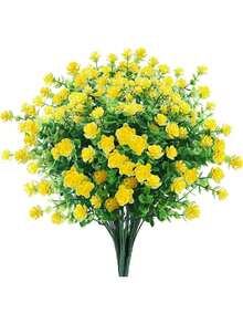 1/2 Buchet Flori Artificiale pentru Decor Exterior, Flori False Plante Artificiale Realiste Rezistente la UV, Potrivite pentru Grădină, Terasă, Verandă, Cutie de Ferestre, Decorațiuni Interioare și Exterioare ale Casei - Multicolor - Vizualizare 15