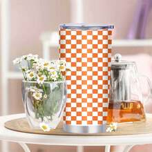 1pc 20 Oz Stainless Cup, Coffee Mug, Easy One Handed Operation For Busy Lifestyles, Wedding Favor For Guests, Cold Drinks For Backyard BBQ Parties, Hot And Cold, A Vacationer' S Glean