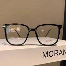LOVE  Series Blue Light Glasses Woman, Oversize Light Weight Fashion Computer Glasses On Office Reduce Eye Strain Anti Migraine Working Reading Computer , TV Glasses, Stylish Square Frame, Anti Leopard Small Face Square Reduce Eye Fatigue On Computers, TVs, Phones, And Games, Suitable Reading/Computer Reading Lense Screen Protector Plain Glasses Lens Glasses,Blue Light Glasses Woman Men Safety Glasses Glasses Computer Gaming Glasses Women Cute Light Weight Red Frame Oversized Non Prescription Small Face Square Eye Reduce Eye Fatigue On Computers, TVs, Phones, And Games, Suitable Computer Lense Screen Protector Plain Glasses Lens Glasses Blue Light Light Blocking Glasses Women Men Light Glasses Glasses Women 99 Blue Light Glasses ForWoman - màu đen - Xem 5