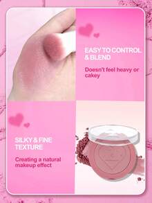 1 hộp phấn má hồng lãng mạn - Màu hồng, làm sáng da, màu sắc tự nhiên lâu trôi, không lem. Thích hợp cho nữ, có thể dùng cho má/Quà tặng cho người thân và bạn bè nữ. - 03 Tipsy Plum - Xem 10