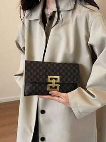 Dedoo 2024 Newest Fashionable Colorful Plaid Handbag - Multicolor - View 4
