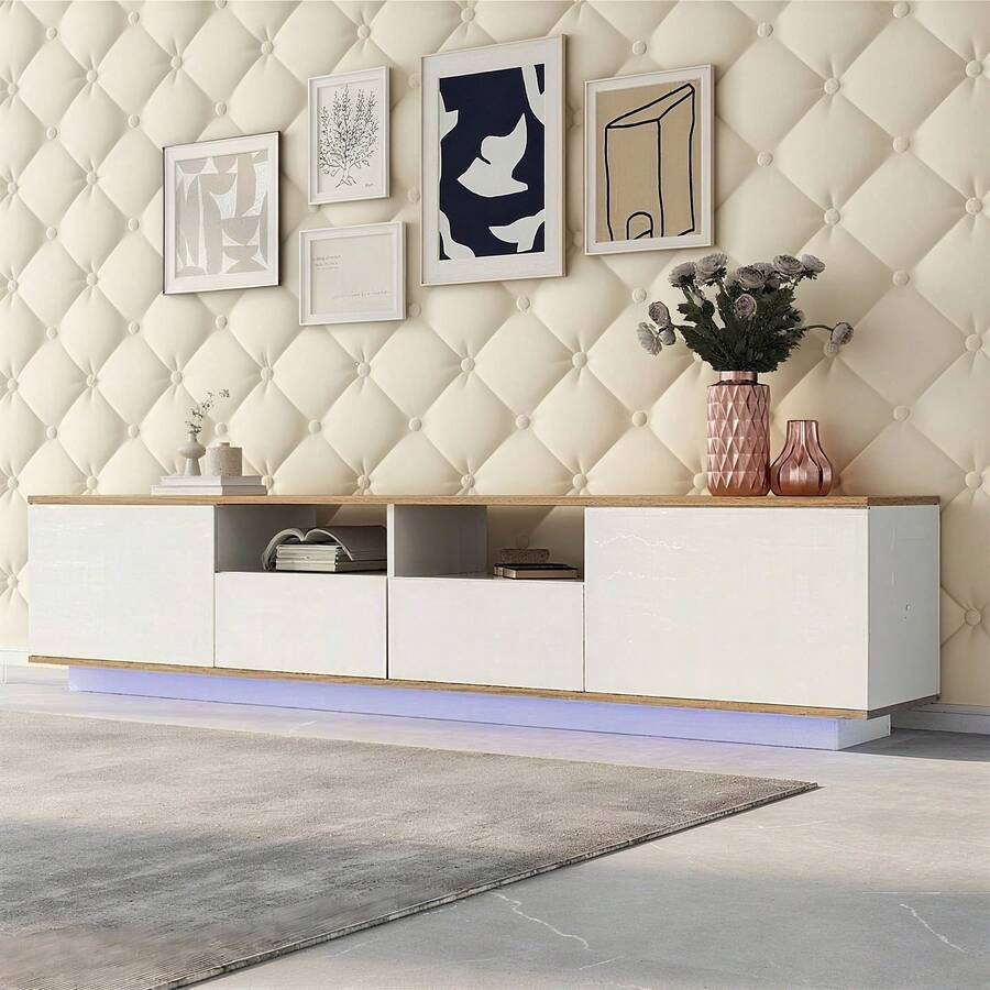 Television Stands & Entertainment Centers - White - View 1