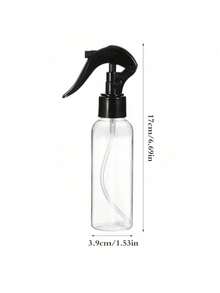 1/3 chai xịt nhỏ 100ml, chai rỗng trong suốt, vòi xịt phun sương mịn, có phễu, kích thước nhỏ gọn tiện dụng khi đi du lịch, dùng đựng chất lỏng, mỹ phẩm, chất tẩy rửa, sản phẩm chăm sóc cá nhân. - Nhiều màu - Xem 8