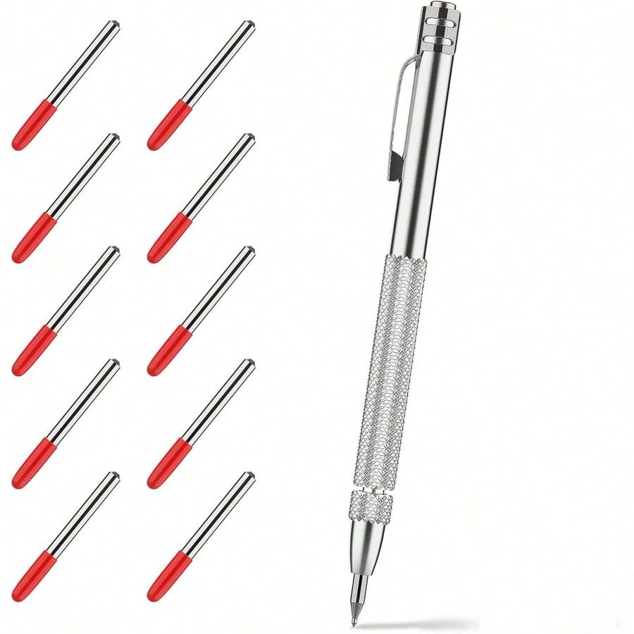 Diamond Scribing Pen Tungsten Carbide Tip Carbide Engraving Pen Tungsten Carbide Nib Stylus PenFor Glass Ceramic Metal Hand Tool