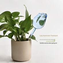 Random Automatic Plant Watering Globes, Practical Transparent/Colorful Style Self - Watering Devices For Indoor And Outdoor Plant Care Scenarios, Efficiently Keeping Plants Hydrated For Busy Gardeners And Plant Lovers Christmas Flowerpot