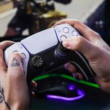 New Game Console Handle Rocker Cap  Rocker Protection Anti-Skid  Button Competition Cap - White - View 3