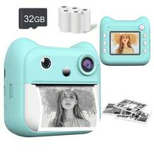 Instant Photo Printer Camera - 1080P HD Selfie/Videos With Pro Filters, Built-In Printing Paper | Portable -Style Camera For Travel, Dates & Social Events | 1300mAh Battery | Best Gift For Him/Her - ZSK-multicolor - View 18