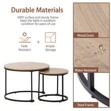 Coffee Tables - Oak + MDF - View 6