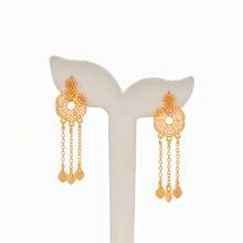 3 piezas Collar con colgante de flor de seis hojas, baño de oro de 18K de material de cobre con forma de U, elegante y lujoso, adecuado para novias, Día de la Madre, Acción de Gracias, regalo para damas