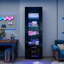 Storage Cabinets - Black - View 3