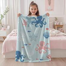Baby Blanket Mockup, Overlay PNG Mockup, Throw Blanket Mockup, Canva PNG Overlay, Velveteen Plush Kids Mockup, Boho Nursery Mockup - 紅白色 - 查看 2