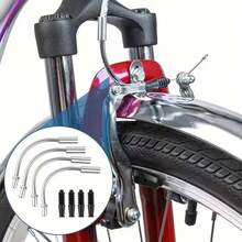 4 Paar Fahrrad Gummi Schlauch Bremsleitungen, Fahrrad Zubehör - Geeignet für alle Fahrradtypen