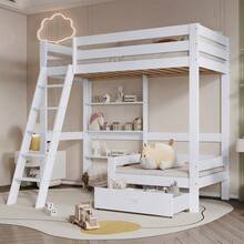 Kids Bed Frames, Headboards & Footboards - White - View 4
