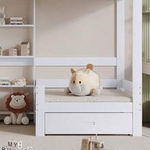 Kids Bed Frames, Headboards & Footboards - White - View 8