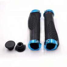 符合人体工程学的自行车车把套，防滑，带软垫，双面符合人体工程学的山地自行车车把套 - 黃色一對 - 查看 6