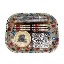 Bros Complete Smoking Kit: 110Mm Rolling Machine, Pre-Rolled Cones, Metal Tray, Filter Tips & Grinder - Perfect Gift For Birthdays & Holidays - Multicolor - View 13