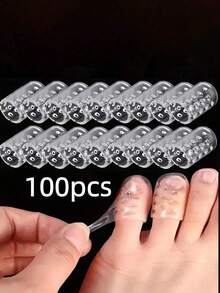 10 件脚趾保护套，透明硅胶脚趾套，薄手指套 - 透明 - 查看 14