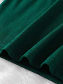 3 pezzi Set di magliette a maniche lunghe con collo rotondo, cappello di Babbo Natale, albero di Natale stampati, look natalizio casual e carino per bambini di età 3-7 anni