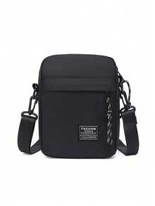 便携式男士单肩包、斜挎包、男士包、迷你斜挎包、休闲斜挎包、小型节日背包 - 彩色 - 查看 11