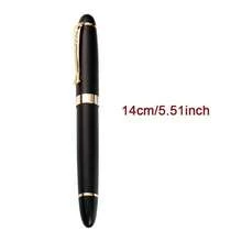 1 pièce Stylo à bille noir classique avec un poids conséquent - Flux d'encre fluide pour une écriture sans effort | Idéal pour les réunions d'affaires, la signature au bureau et la prise de notes des étudiants | Instrument d'écriture haut de gamme pour les professionnels, les cadres et les étudiants - Noir - Voir 11
