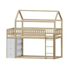Kids Bed Frames, Headboards & Footboards - Natural Wood + Wood + Wood - View 8