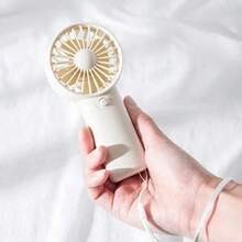 1pc Mini Portable Fan, Lightweight Handheld Fan - Ideal For Office, Outdoor, Traveling And Camping - Stay Cool Anytime,Anywhere! - (Batteries Not Included),Christmas - 彩色 - 查看 8