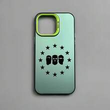 Funda de teléfono O-OmertaES 47 M-Maes Singer compatible con  16 15 14 13 12 11 Pro Max, negra mate, multicolor, láser, metálica, aurora, funda compatible con  17, funda de  17 Pro, funda de  17 Pro Max - z2 - Ver 12