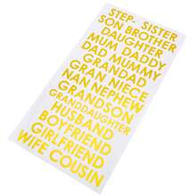 Chelsea FC Customisable Birthday Card (Blue/White) - 100% Mixed - (TA11747) - one-size - View 5