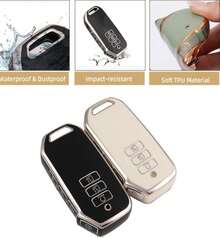 KULCSOK Fob Cover Fit For KIA EV6 Sportage Plug In Hybrid 2024 2023 2022 Key Cover Case Key Holder TPU Key Protector 7 Buttons A White - MàuE - Xem 5