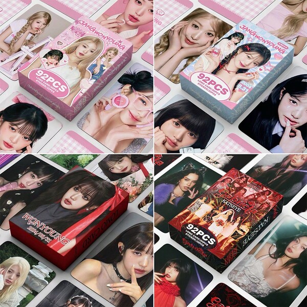 مجموعة بطاقات صور كوليكشن كي بوب 55 قطعة/92 قطعة/30 قطعة - طقم ألبوم تذكاري مصنوع من المعجبين، هدية عيد ميلاد كي بوب للبلينكس | بطاقات تداول مع صندوق عرض، طقم إشارات، هدية عيد الحب، بطاقة دعم المجموعة الشعبية الصغيرة، بطاقة مجموعة صغيرة جديدة، بطاقة تحية مجموعة جديدة، مجموعة بطاقات عرض، ملحقات موسيقى شعبية، صندوق ديكور بطاقة صغيرة، كي بوب