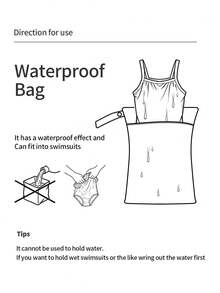 2PCS Waterproof Baby Storage Bag Wet Dry Bag For Swimsuits - Multicolor - View 10