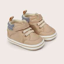 Infant Soft Sole Anti-Slip Sneakers, Casual Fashion Infant Shoes For 0-1 Year Old, Suitable For Boys And Girls, Spring/Autumn - Khaki - View 10