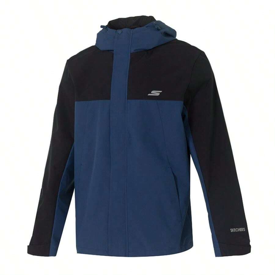 Skechers Chaqueta/Abrigo para hombre, Chaqueta tejida para hombre, Relajada y cómoda, Corte holgado, Casual, Exterior, Chaqueta deportiva P425M213-05CT