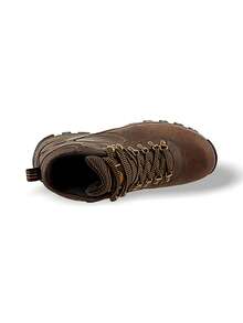 Timberland MT Madden 男士徒步靴 防水真皮户外系带防滑舒适缓震棕色 2730R - 棕色 - 查看 4