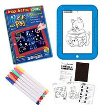 3D Magic Drawing Pad Children's Educational LED Drawing Board Brain Development Toy ‌ - Multicolor - View 4