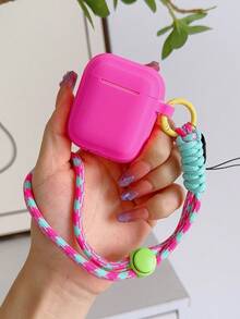 Casing Pelindung Silikon untuk Generasi ke-4, Pro 2, 3, 2, dengan Tali Gantungan - Hot Pink - View 9