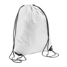 SOLS Urban Gymsac Drawstring Bag (White) - 100% Polyester - (PC375) - White - View 2