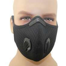 1 Piece Of Sports Outdoor Cycling Face Mask, Activated Carbon Face Mask, PM2.5 Anti Haze Filter, Dust-Proof Hanging Ear (Multi-Color Optional)